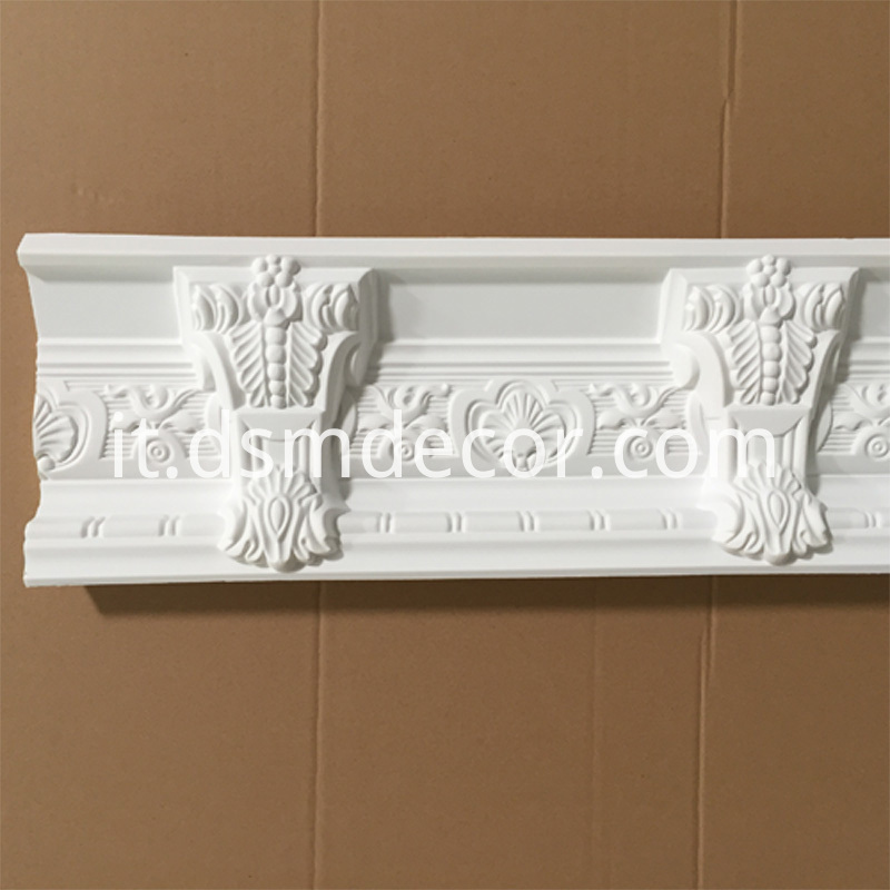 Cornice contemporanea in poliuretano Polyurethane Contemporary Cornice